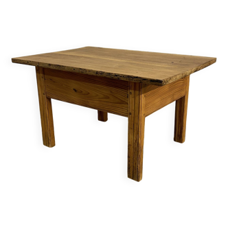 Solid pine coffee table