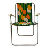 Fauteuil camping vintage