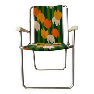 Fauteuil camping vintage