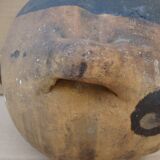 Glazed terracotta field toad gourd
