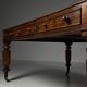 English writing desk partner desk 19th century