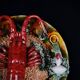 Lobster plate in Caldas da Rainha earthenware slip Palissy majolica