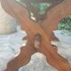 Antique oak farmhouse table