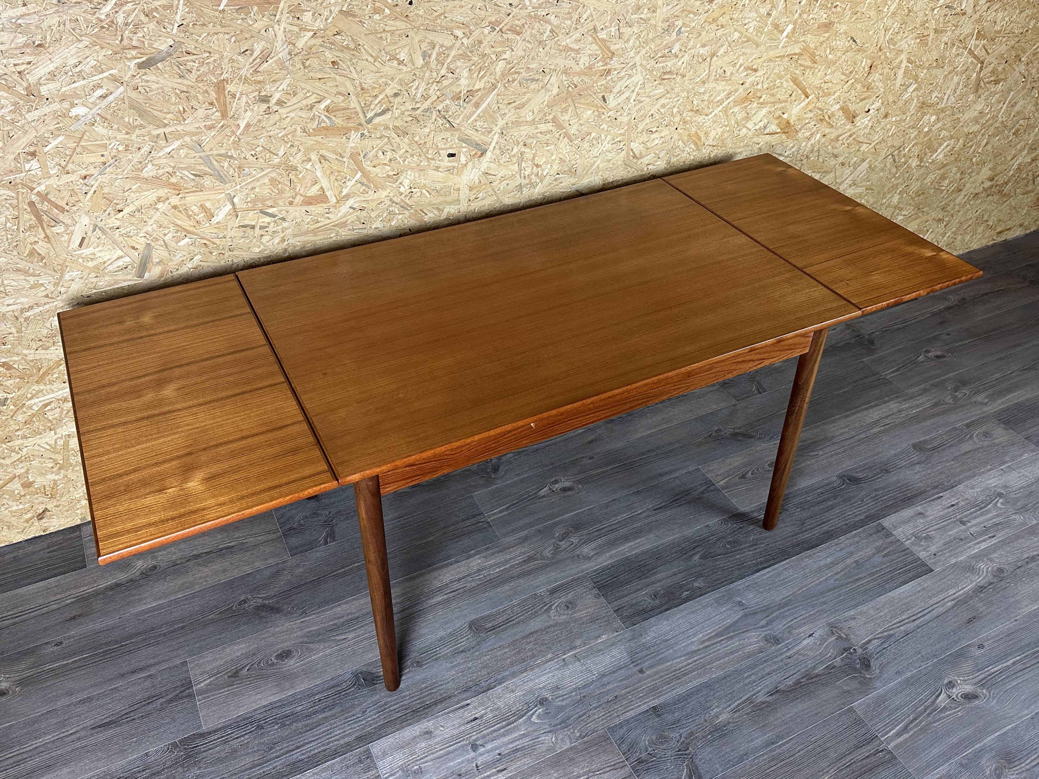 1960s/1970s Teak Dining Table Danish Modern Design Denmark