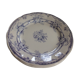 4 plates earthenware, 1940s. White background, Ceres parma décor