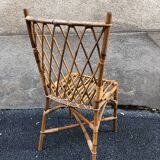 Chaise en rotin
