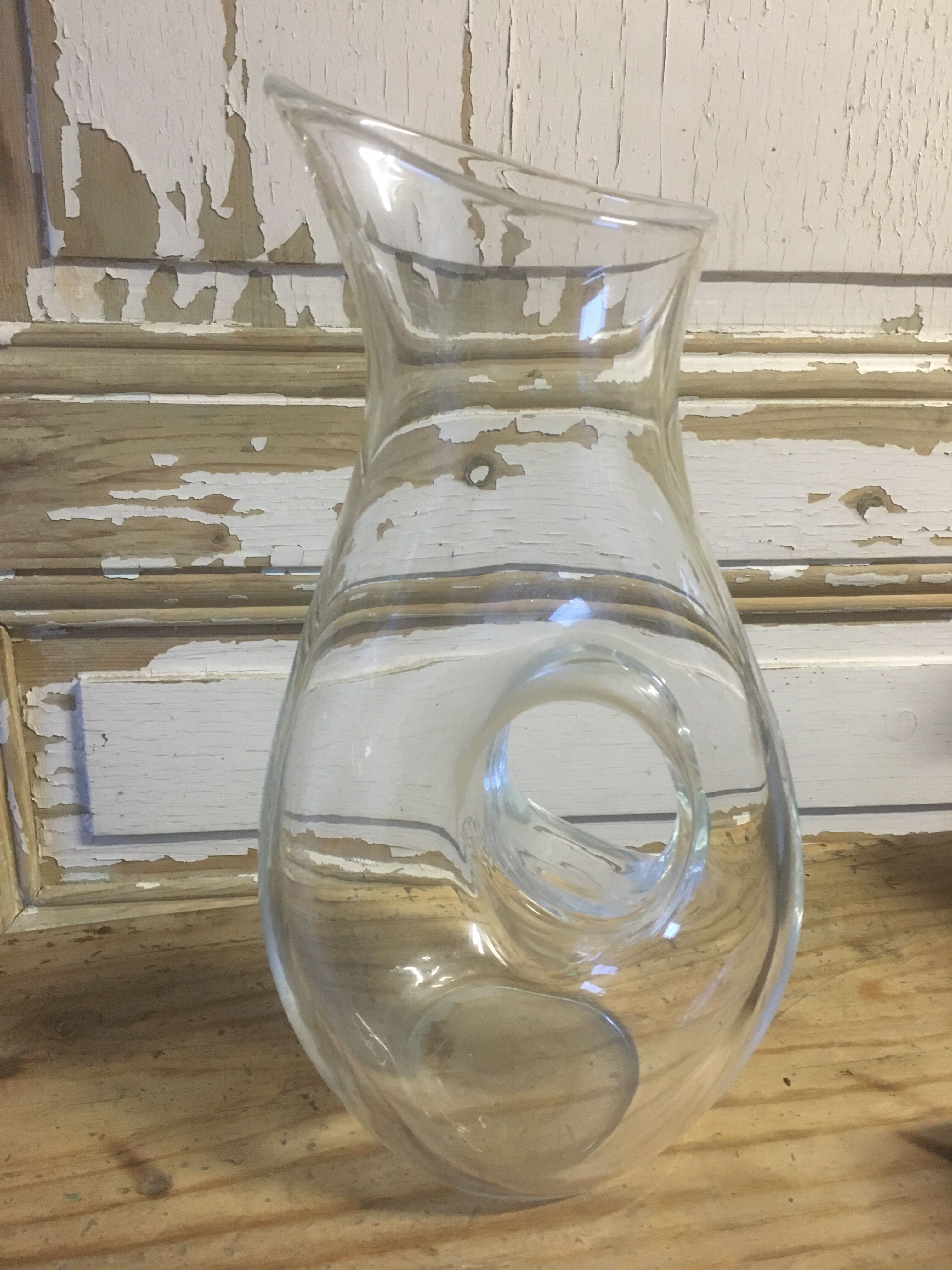 Carafe "Bormioli" in blown glass