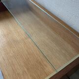Vintage chest of drawers / sideboard from the 50s in golden oak