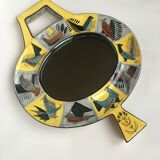 Jean de Lespinasse ceramic mirror