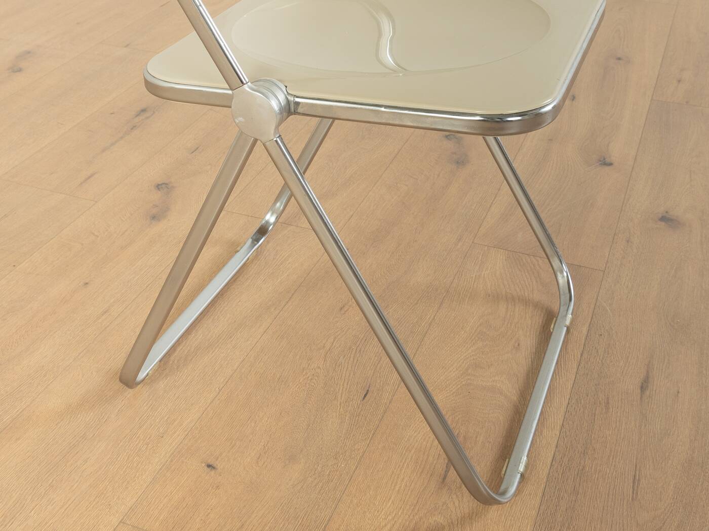 PLIA folding chairs from the 1960s by Giancarlo Piretti for Anonima Castelli (set of 4)