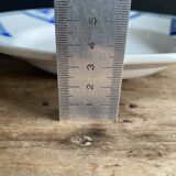 Set of 6 Art Deco Deep Plates - Moulin des Loups Orchies - Model PAX