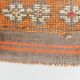 3x14 Long Hallway Runner Rug, Soft Orange Bohemian Wool Runner, 81x429Cm