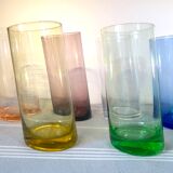 Vintage colorful design glasses year 70-80