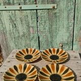 Sunflower bowls from Gien