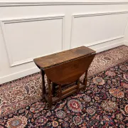 Antique English drop-leaf table