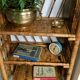 Vintage bamboo shelf 80cm