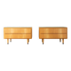 Elegant bedside tables from the 1950s, IDEE Möbel series by Erich Stratmann for Oldenburger Möbelwerkstätten