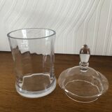 Bonbonnière with its glass lid