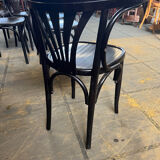 Set of 9 bistro armchairs