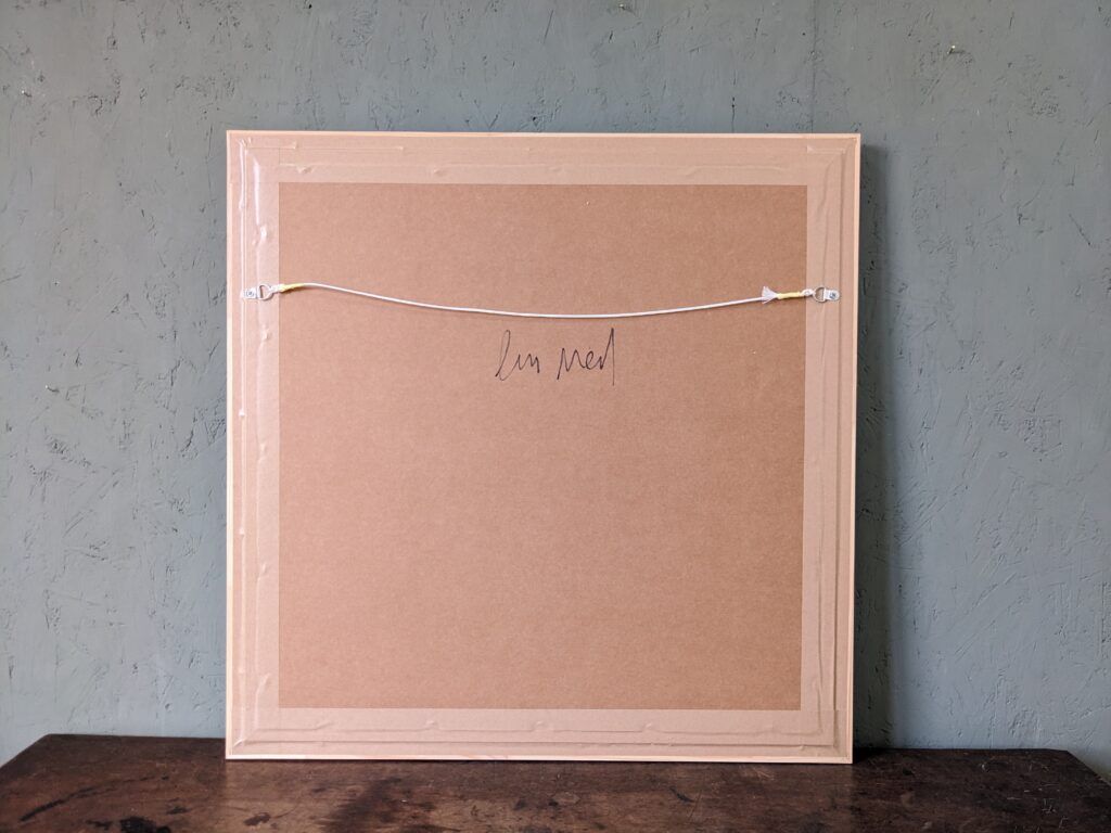 Contemporary "Summer Clouds" Abstract Seascape by British Artist Ian Mood, Framed Oil Painting