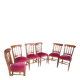 6 chaises fin 19 ème,début 20 ème