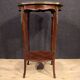French Napoleon III style side table with marble top