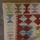 New Handmade Kilim Rug Oriental Green Beige Area Rug- 80x119cm