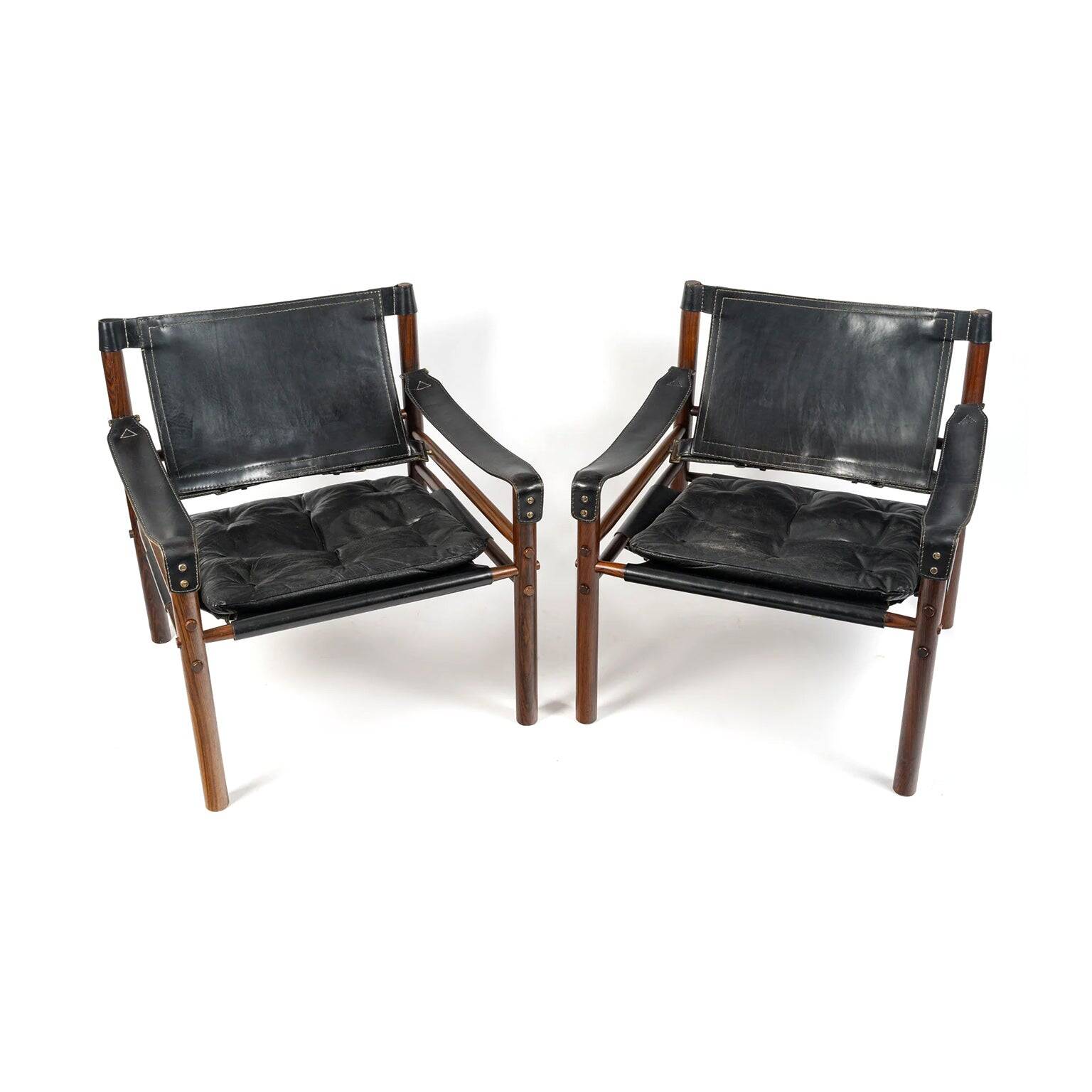 Paire de fauteuils « Sirocco » d'Arne Norell, 1960