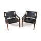 Paire de fauteuils « Sirocco » d'Arne Norell, 1960