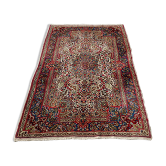 Tapis kirman 243x143 ancien
