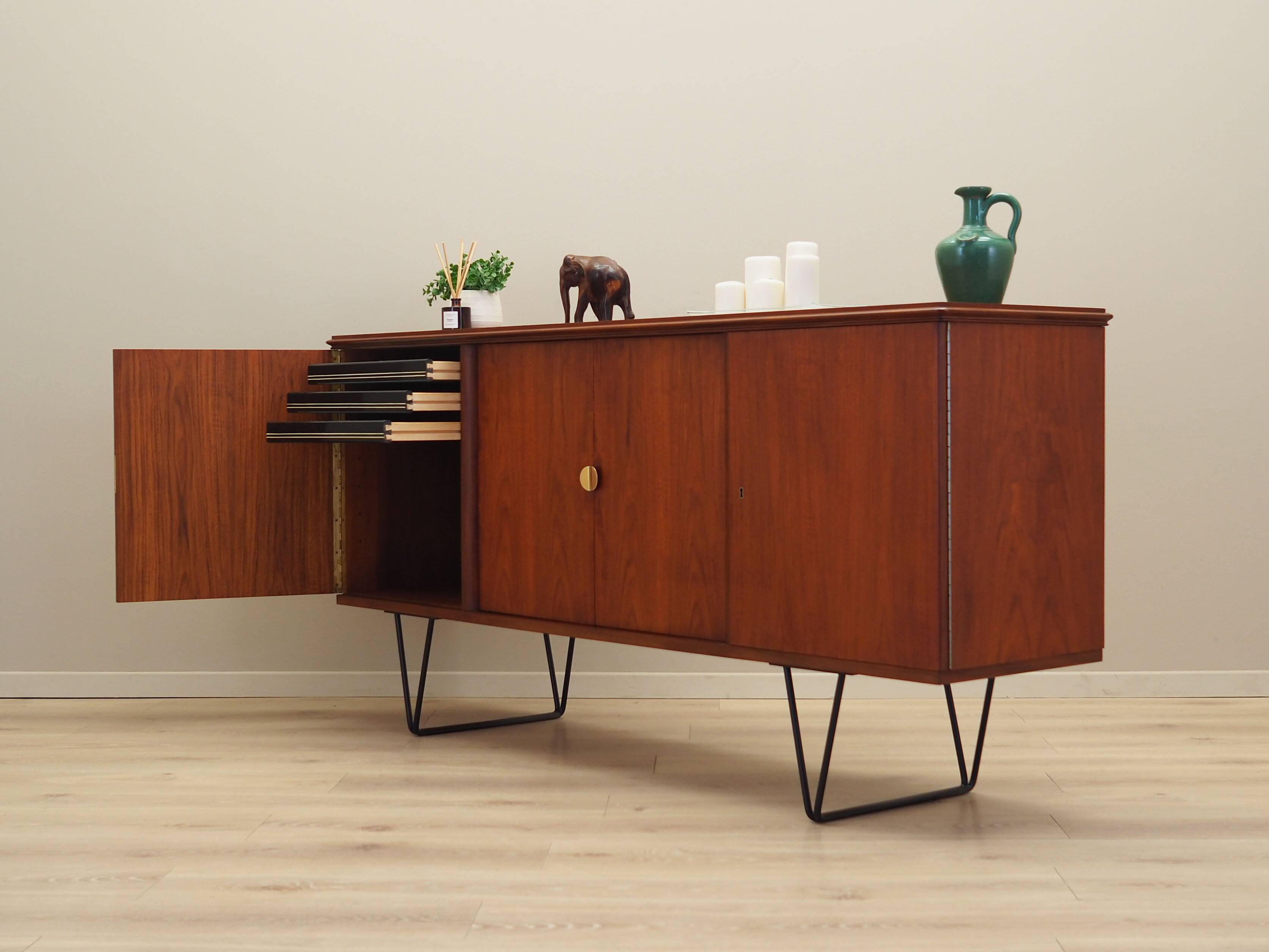Teak sideboard, Danish design, 1970s, production: Denmark