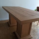 Solid wood table