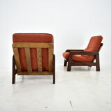 1970s Pair of Armchairs, Czechoslovakia