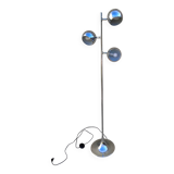 Vintage tulip-shaped space eyeball chrome floor lamp
