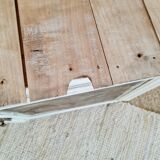 Wooden pantry and white mesh