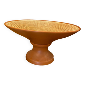 Contemporary terracotta cup