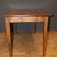 Elm bistro table late XIX