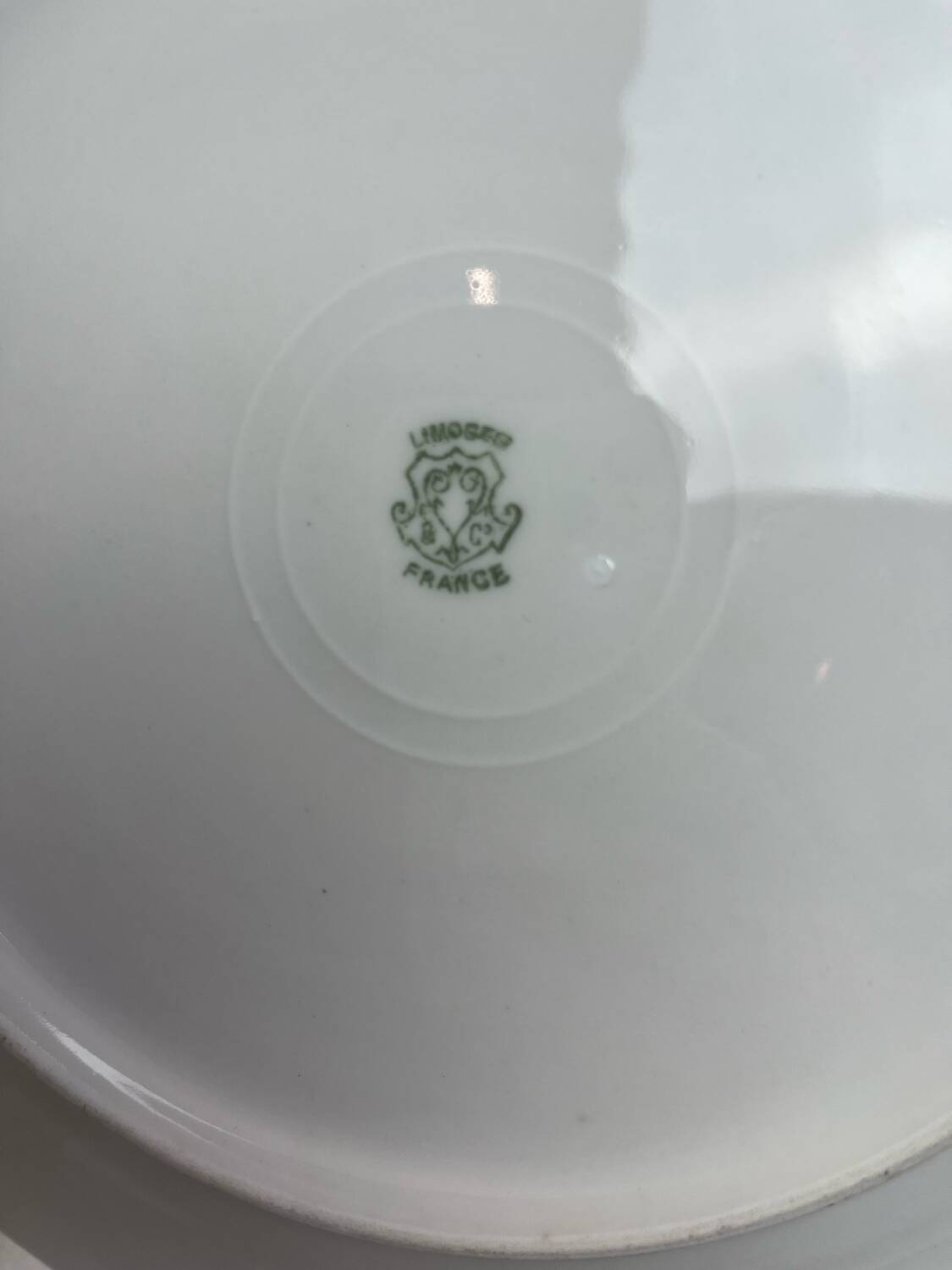 8 art deco dinner plates