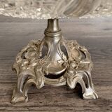 Antique footed cup in chiseled glass