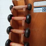60s dumbbell wall display