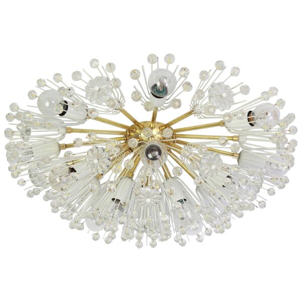 Lustre étoile en laiton par Emil Stejnar, Autriche, années 1960