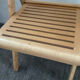 Chaise pliante vintage en hêtre 