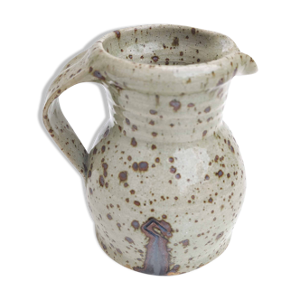 Pyrity sandstone pitcher Gustave Tiffoche 60s