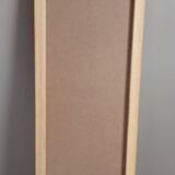Octagonal beveled mirror - gilded frame 30x 140cm