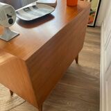 Vintage chest of drawers with compass feet