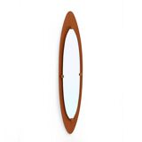 Mirror with curved plywood frame, 1960s