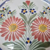 Assiette HB Henriot, Quimper faïence de 1950