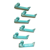 Duck-shaped ceramic knife rest