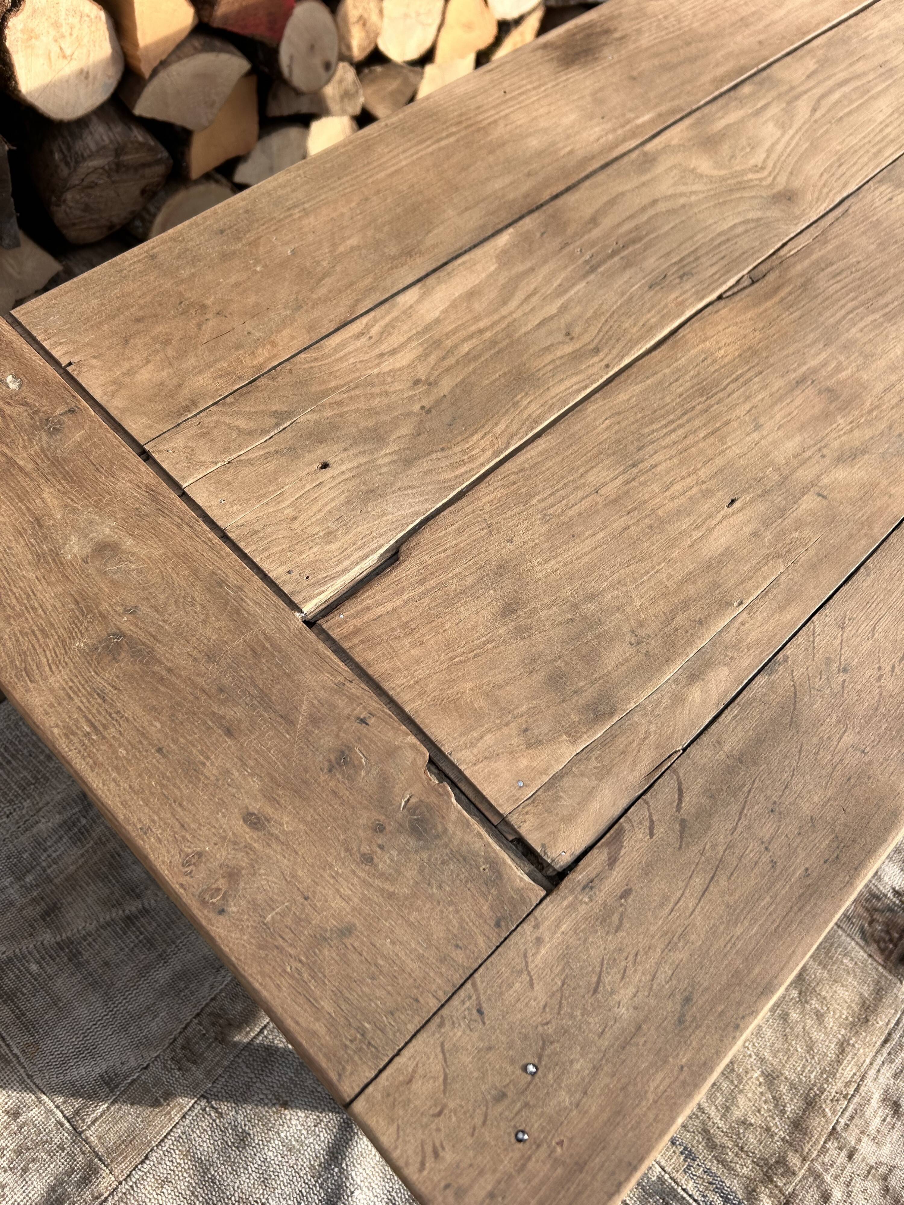 Renovated solid oak sideboard