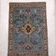 Qom Persian rug, handwoven silk and wool - 152 x 110 cm